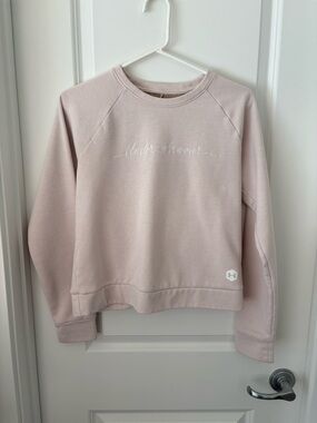 Under Armour Pale Pink Crew Tee with Subtle Logo